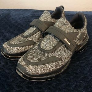 Authentic Prada Cloudburst Mesh Sneakers